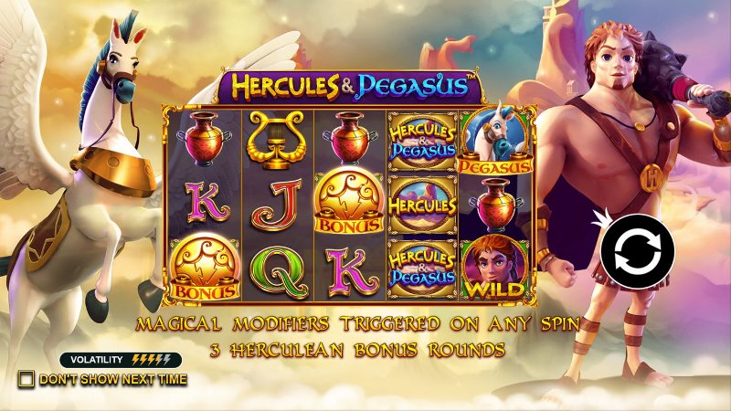 Game nổ hũ Hercules và Pegasus