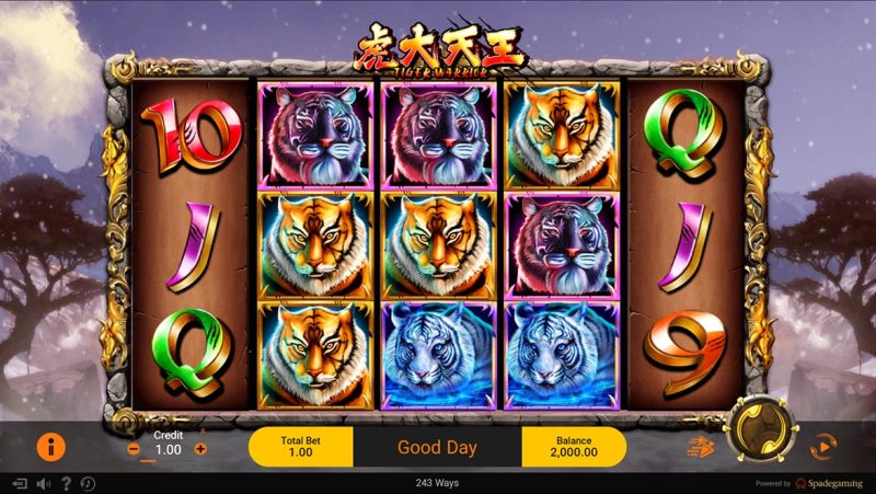 Slot game nổ hũ Tiger Warrior
