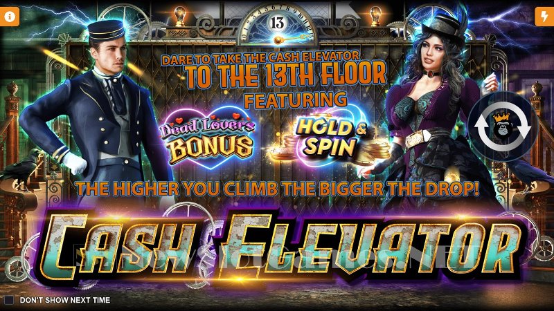 Cash Elevator là game slot có phương sai cao