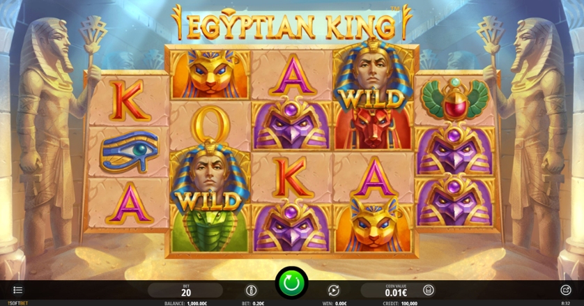 Giao diện Vua Ai Cập – Nổ hũ đổi thưởng Thabet88
